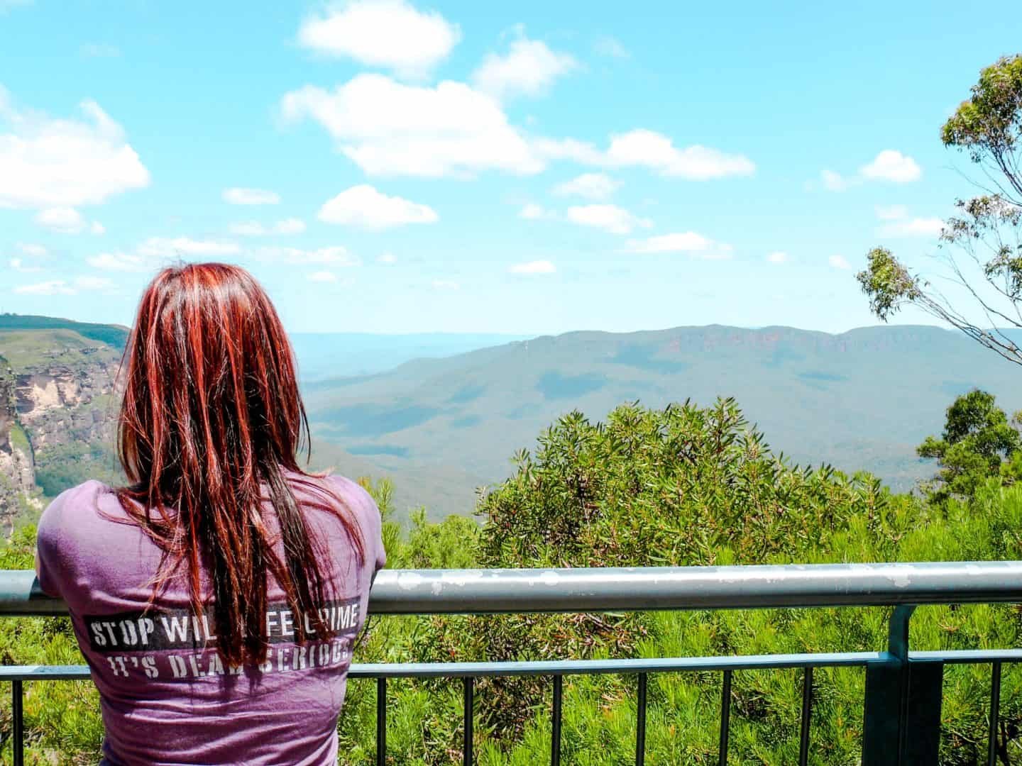 Lookout point Blue Mountain NSW, Australia