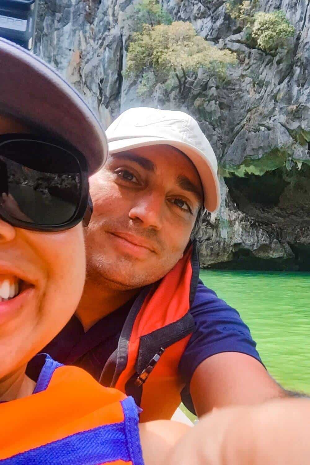 Spending 24 hours in Phuket on a raft in the Andaman Sea in Phong Nga Bay