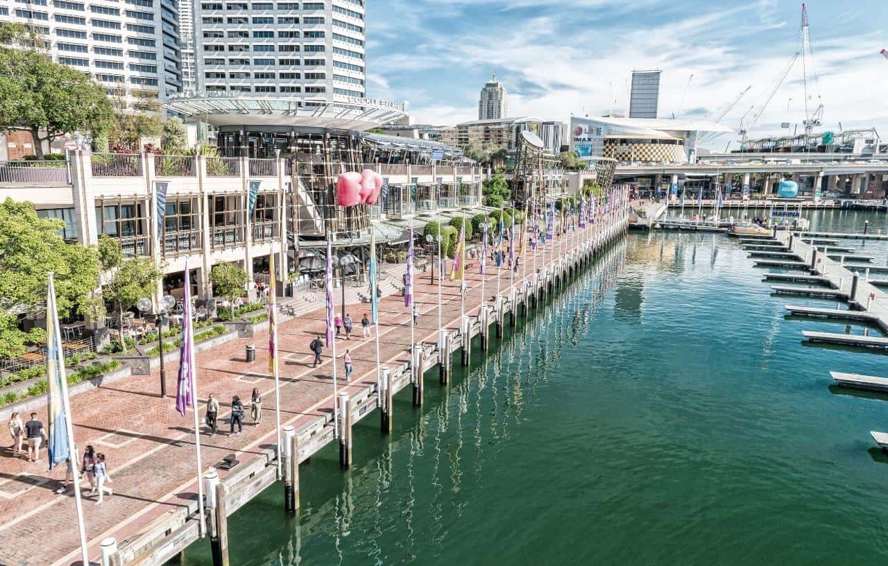 Walk to the Australian National Maritime Museum in Darling Harbour in Sydney