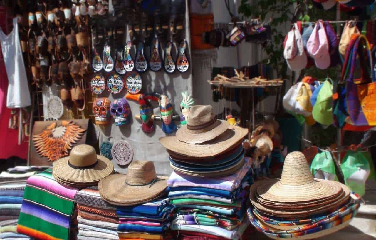 Downtown Cancun Mexico shopping